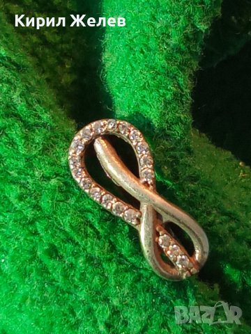 СРЕБЪРНА СКЪПОЦЕННА АРТ ОБЕЦА СРЕБРО 925 с МИНИАТЮРНИ ФАСЕТИРАНИ ЦИРКОНИ 25725, снимка 12 - Обеци - 35820683