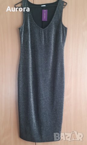 Бляскава парти рокля Lascana, M, нова с етикет, снимка 5 - Рокли - 35243281