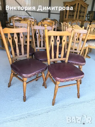 Комплект от 6 трапезни стола , снимка 11 - Столове - 49120892