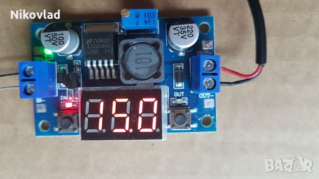 DC-DC Step Down Module 4-40V to 1.25-37V/ 2А, снимка 5 - Друга електроника - 28467915