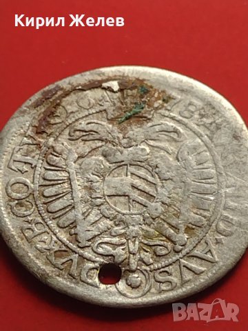Сребърна монета 6 кройцера 1678г. Леополд първи Свещена Римска Империя 13717, снимка 13 - Нумизматика и бонистика - 42984449