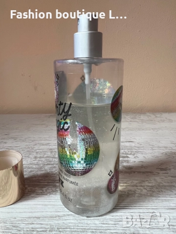 Блестящ парфюмен чист на тяло на Victoria’s Secret с уникален аромат и сребристи блестящи частици ❤️, снимка 5 - Дамски парфюми - 52412587