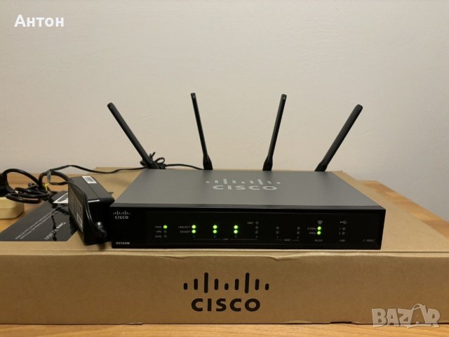 Cisco RV 340W Dual-WAN Wireless-AC Gigabit VPN Router, снимка 2 - Рутери - 44004585