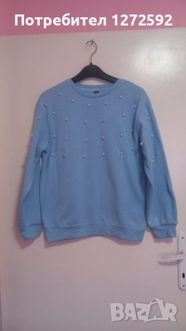 Дамска ватирана блуза , снимка 2 - Блузи с дълъг ръкав и пуловери - 52016414