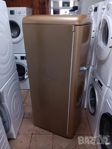 Хладилник с вътрешна камера Gorenje ретро дизайн цвят бронз с две години гаранция!, снимка 11 - Хладилници - 53346160