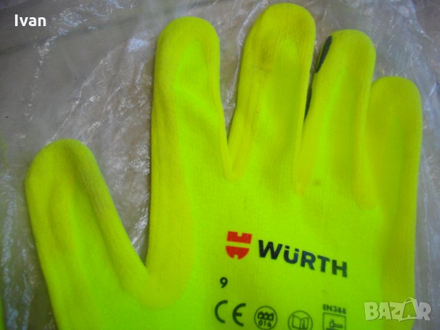 Wurth Tigerflex Hi-Life-Нови Монтажни Ръкавици-Нитрилна Пяна-Вюрт-Размер 9, снимка 4 - Други инструменти - 34621826