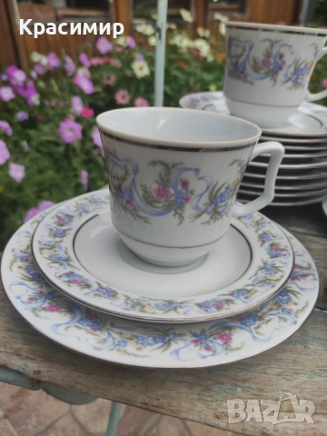 JlMenau ГДР. - двоен сет  Канта е сребрист. 10 лв./5,11€ за бр. Налични 6 бр. 