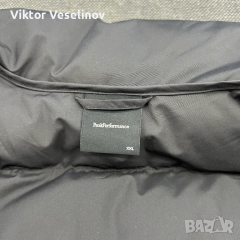 Peak Performance Мъжка Жилетка Гъши Пух 2XL Черна Down Vest, снимка 11 - Якета - 52842973