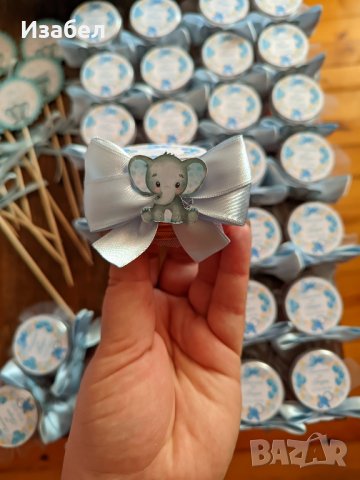Украса за погача със слонче , снимка 6 - Други - 43951487