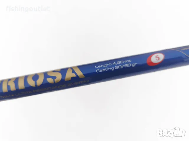 Телемач Osako La Furiosa 4.20m 80gr с коркова дръжка, снимка 8 - Въдици - 49174580