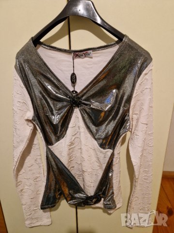 само днес Нова фръци блузка, снимка 1 - Блузи с дълъг ръкав и пуловери - 39640894