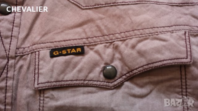 G-Star TAILOR SHIRT L/S размер M - L мъжка риза 6-32, снимка 4 - Ризи - 28513039
