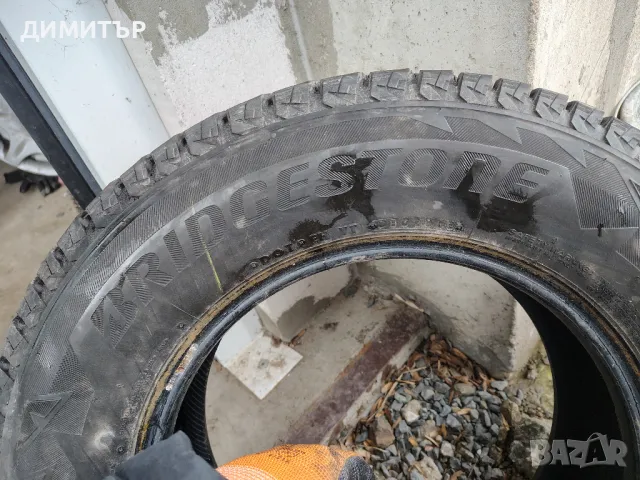 4бр.зимни гуми BRIDGESTONE 205 70 15 DOT18 цена за брой, снимка 5 - Гуми и джанти - 50046201
