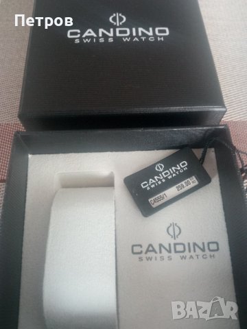 Продавам кутия от часовник Candino.Нова., снимка 1 - Колекции - 39907794