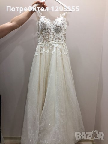 Сватбена рокля., снимка 3 - Рокли - 39460181