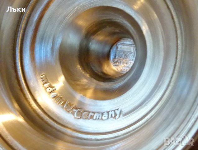 Бокал от калай с идилични картини от селския живот. , снимка 10 - Антикварни и старинни предмети - 44117093