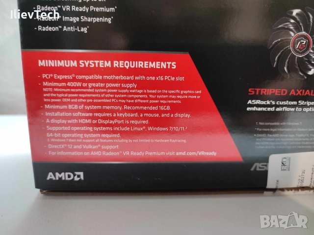 Видео карта ASRock Radeon RX 6500 XT 4GB Phantom Gaming D OC, снимка 10 - Видеокарти - 44003209
