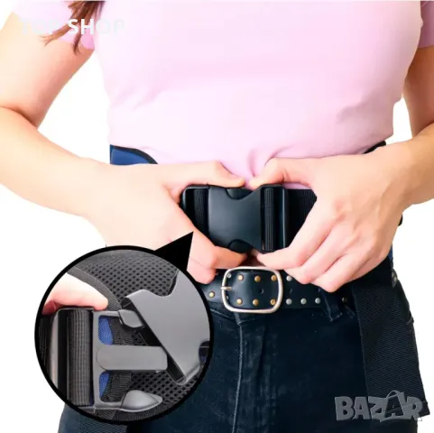 Pepe - Колан за преместване на пациенти със 7 дръжки, за повдигане на хора с увреждания (2 броя), снимка 2 - Слухови апарати - 49566492