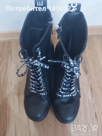 Обувки на ток, номер 40, снимка 5 - Дамски обувки на ток - 48935319