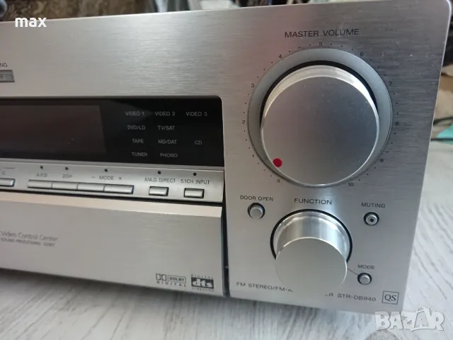 Sony str-db 940qs ;5*110 w -140 w на канал ;най- мощен в серия Qs.Бартер за глава aiwa xh-a1000, снимка 14 - Ресийвъри, усилватели, смесителни пултове - 48769555