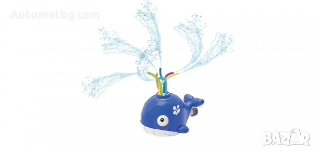 Играчка Кит, изстрелваща вода, Automat, снимка 1 - Електрически играчки - 33448216