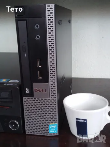 Dell Optiplex 9020 Ultra SFF с CPU i3-4130, 8GB RAM, 120GB SSD + 320GB HDD, снимка 1