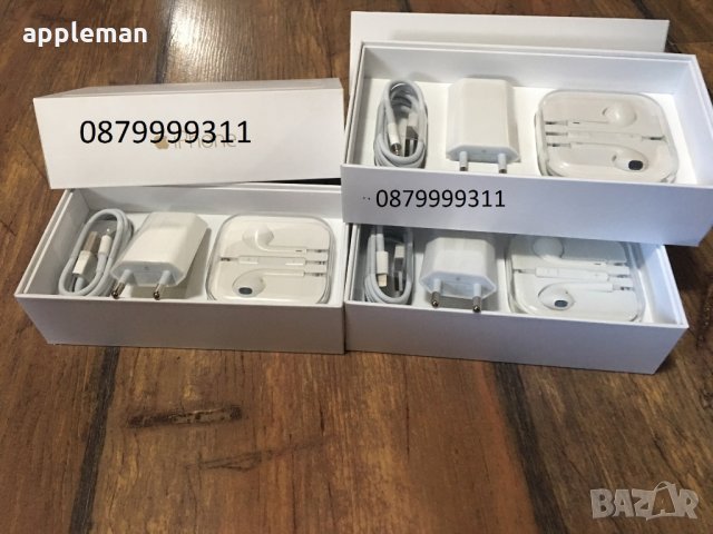 Оригинален адаптер и кабел за iPhone 5 5s 5SE 6 6 plus 6s 6s plus 7 7p, снимка 3 - Аксесоари за Apple - 26875796