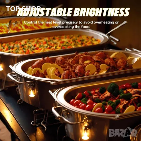 BrightArk 4 x 300W нагревателни лампи, 118MM R7S, снимка 4 - Други стоки за дома - 49693545