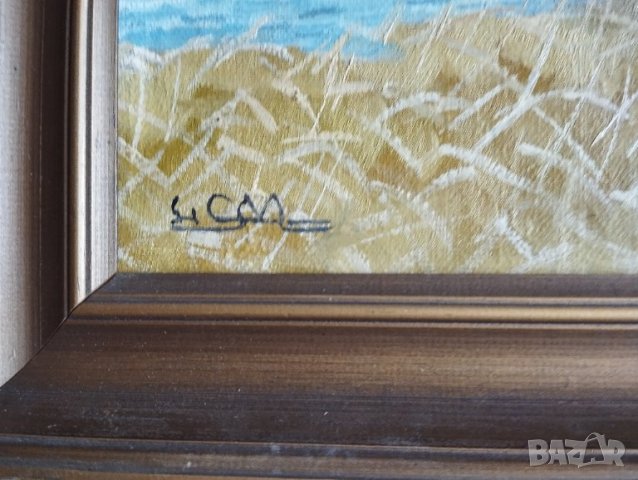 Стара картина - пейзаж, снимка 3 - Картини - 44100966