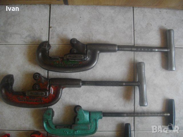 Голям Тръборез-1/8-2 Цола-RIDGID/ ROTHENBERGER/ VIRAX/ STUREM-САЩ/Герм-Професионални, снимка 3 - Други инструменти - 37292934