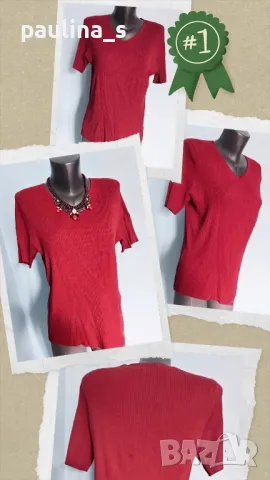 Четири различни блузи тип туника или тениска / унисайз , снимка 11 - Тениски - 33346637