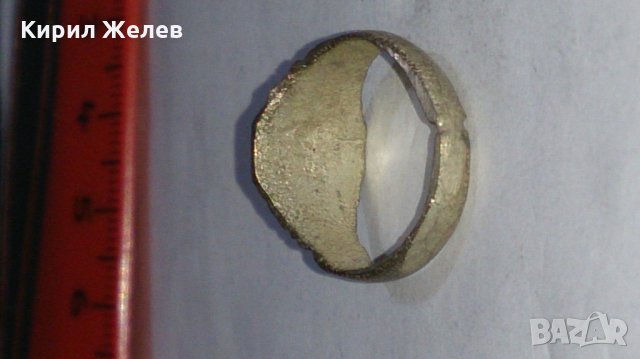 Стар пръстен над стогодишен сачан - 67451, снимка 4 - Пръстени - 29013418