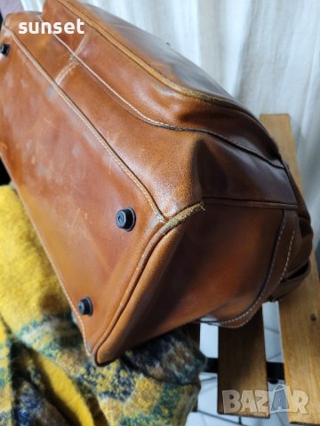  ЕСТЕСТВЕНА КОЖА голям  сак,пътна чанта, снимка 10 - Чанти - 43117113