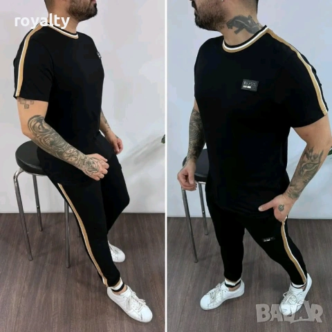 Hugo Boss Черен Мъжки Комплект Хюго Бос 