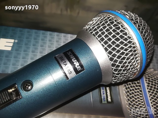 shure beta sm58s-VOCAL-profi microphone-внос швеицария, снимка 7 - Микрофони - 28533361