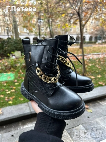 Кожени боти за момиченце , снимка 3 - Детски боти и ботуши - 52563507