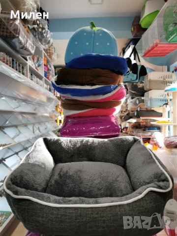 легло микрофибър - сиво