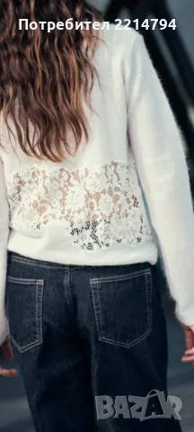 Дамски пуловер, снимка 2 - Блузи с дълъг ръкав и пуловери - 49286813