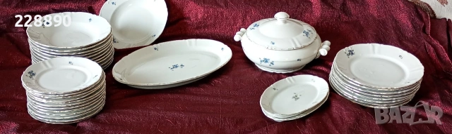 Български порцелан сервиз -35части