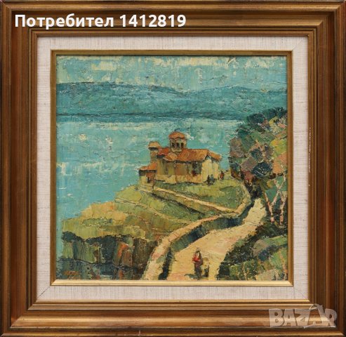 ПЕТЪР НИКОЛОВ (1928-2020) картина, снимка 2 - Картини - 37089270