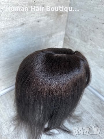 Топер/Тупе 100% естествена коса , снимка 9 - Аксесоари за коса - 43198090
