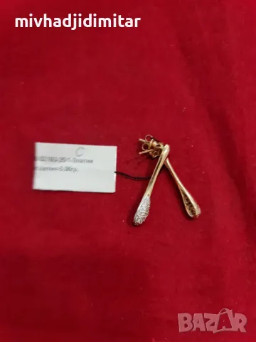 Златни обеци 5,06гр. 14к, снимка 1