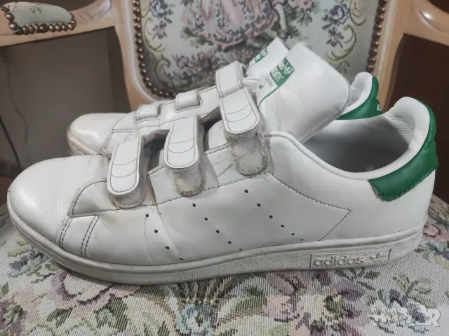 Оригинални маратонки Adidas Originals Stan Smith Velcro Primegreen Cf FX5509