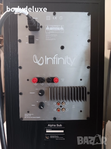 infinity Alpha Sub активен суббуфер, снимка 3 - Тонколони - 51575186