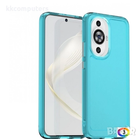 Huawei nova 12s Силиконов Калъф TPU и Протектор