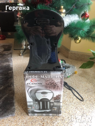 Кафе машина ELEKOM 450W, снимка 5 - Кафемашини - 52791925
