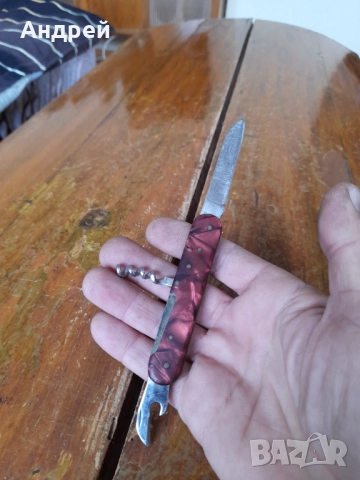 Стар джобен нож,ножче,ножка #164, снимка 6 - Други ценни предмети - 52946591