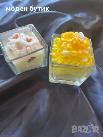 ароматни свещи с тамян и златна смирна