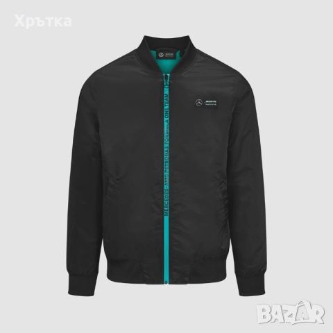 Mercedes AMG F1 Padded Bomber - Оригинално мъжко яке , снимка 2 - Якета - 52940646