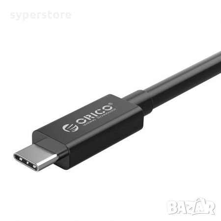 Кабел USB Type C Мъжко - Мъжко Thunderbolt 3 0.70m 5A Orico TBL07 Cable USB Type C M/M, снимка 2 - USB кабели - 35580418